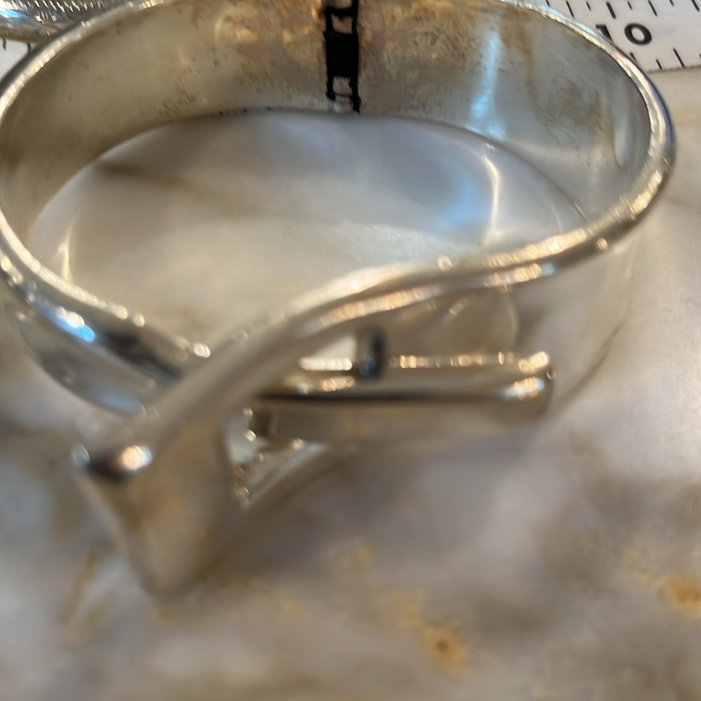 Five Miscellaneous Silver Bracelets - image 4